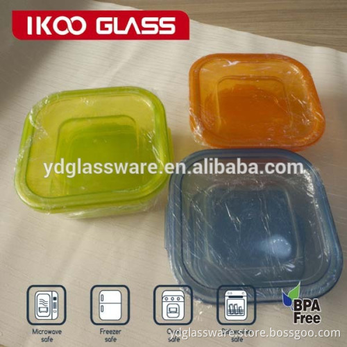 High quality Airtight glass jars /glass container with lid